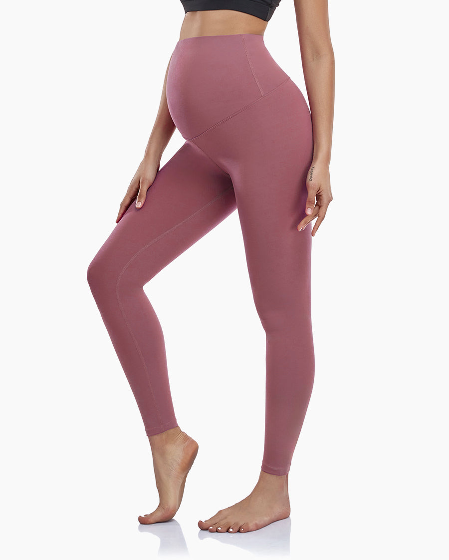 Women's Maternity Leggings Ultra-Soft Pregnancy Yoga Pants Over The Bump Thermal Bottom Underwear Workout Leggings