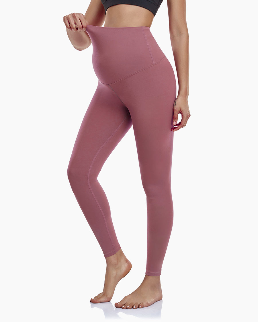 Women's Maternity Leggings Ultra-Soft Pregnancy Yoga Pants Over The Bump Thermal Bottom Underwear Workout Leggings