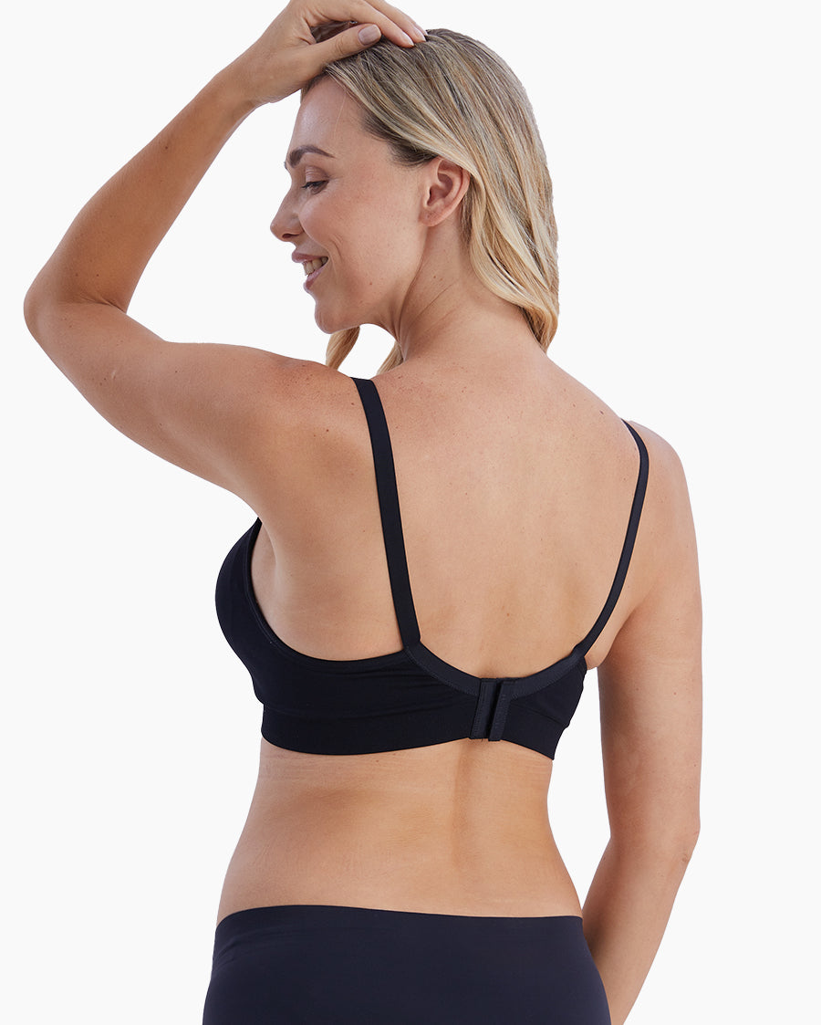 HOFISH Maternity Nursing Bra for Breastfeeding Pregnancy Wireless Bralette