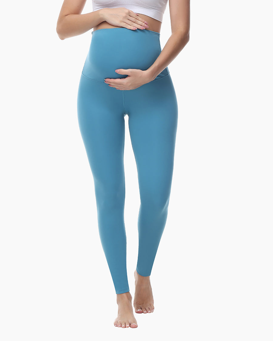 Women's Maternity Leggings Ultra-Soft Pregnancy Yoga Pants Over The Bump Thermal Bottom Underwear Workout Leggings