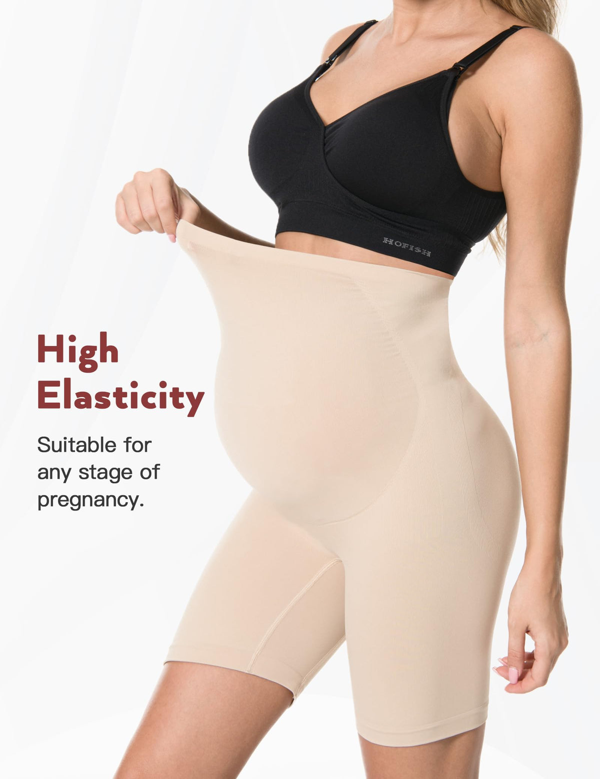 Seluar Dalam Sokongan Bersalin Lancar HOFISH (Over Bump)