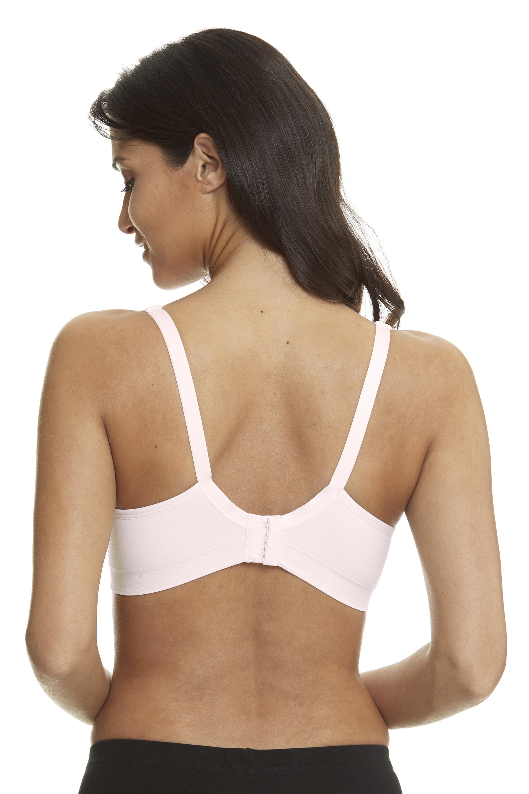 3 Pack Seamless Deep V Neck Push Up Nursing & Maternity Bras