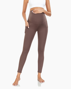 Women's Maternity Leggings Ultra-Soft Pregnancy Yoga Pants Over The Bump Thermal Bottom Underwear Workout Leggings