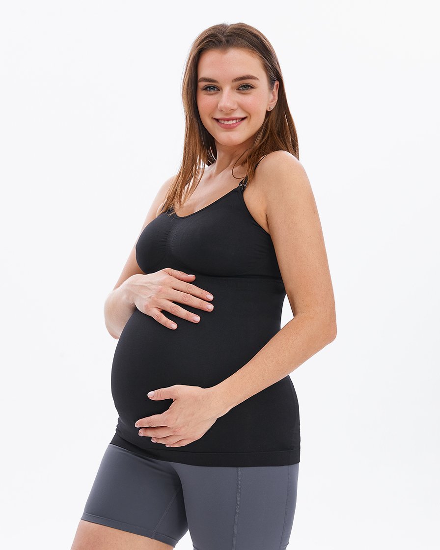 Maternity Nursing Tank Tops Plus Size Breastfeeding Camisole For  Postpartum, Nursing Bra-Free