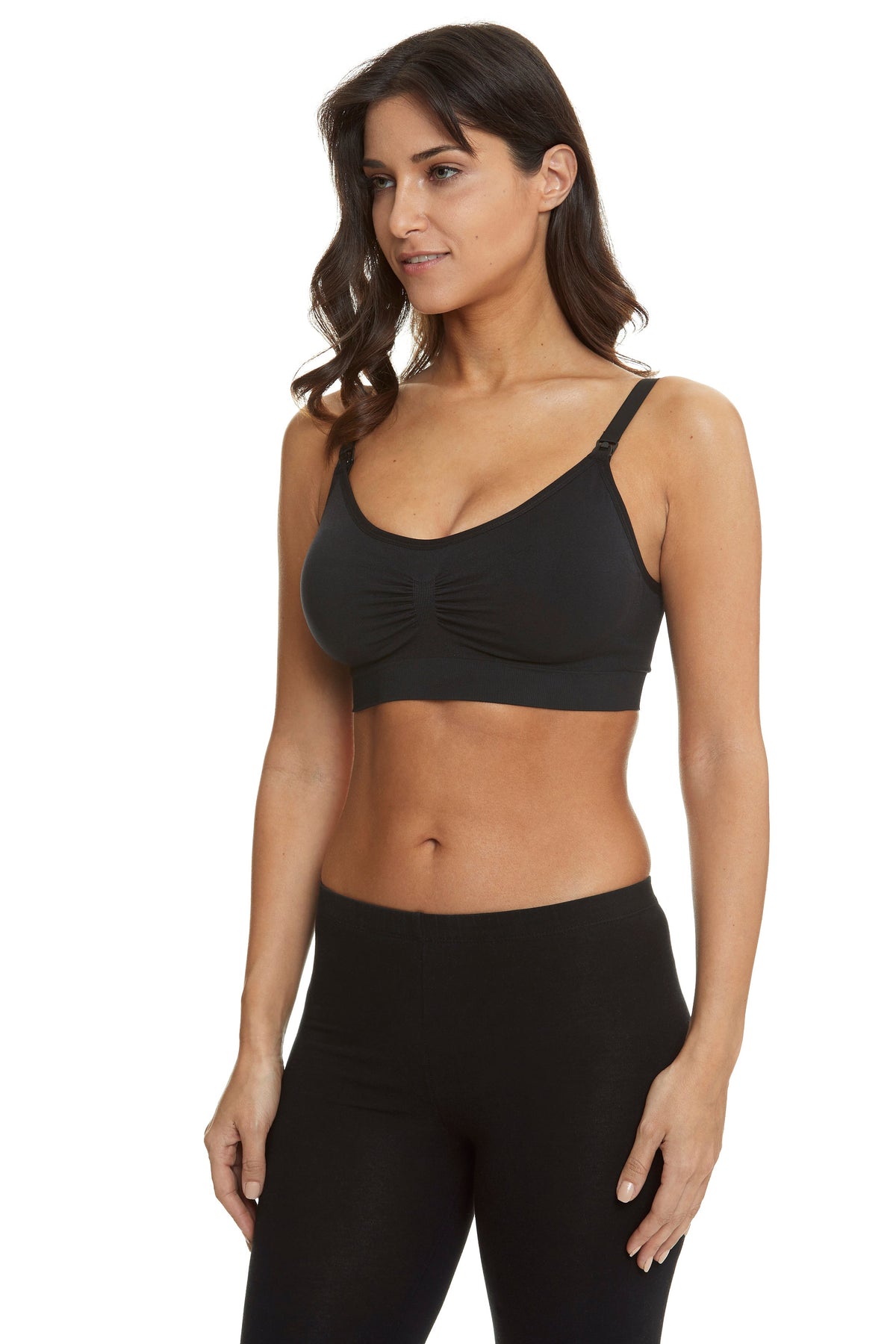 3 Pack Full Bust Seamless Nursing & Maternity Bras S-XXL