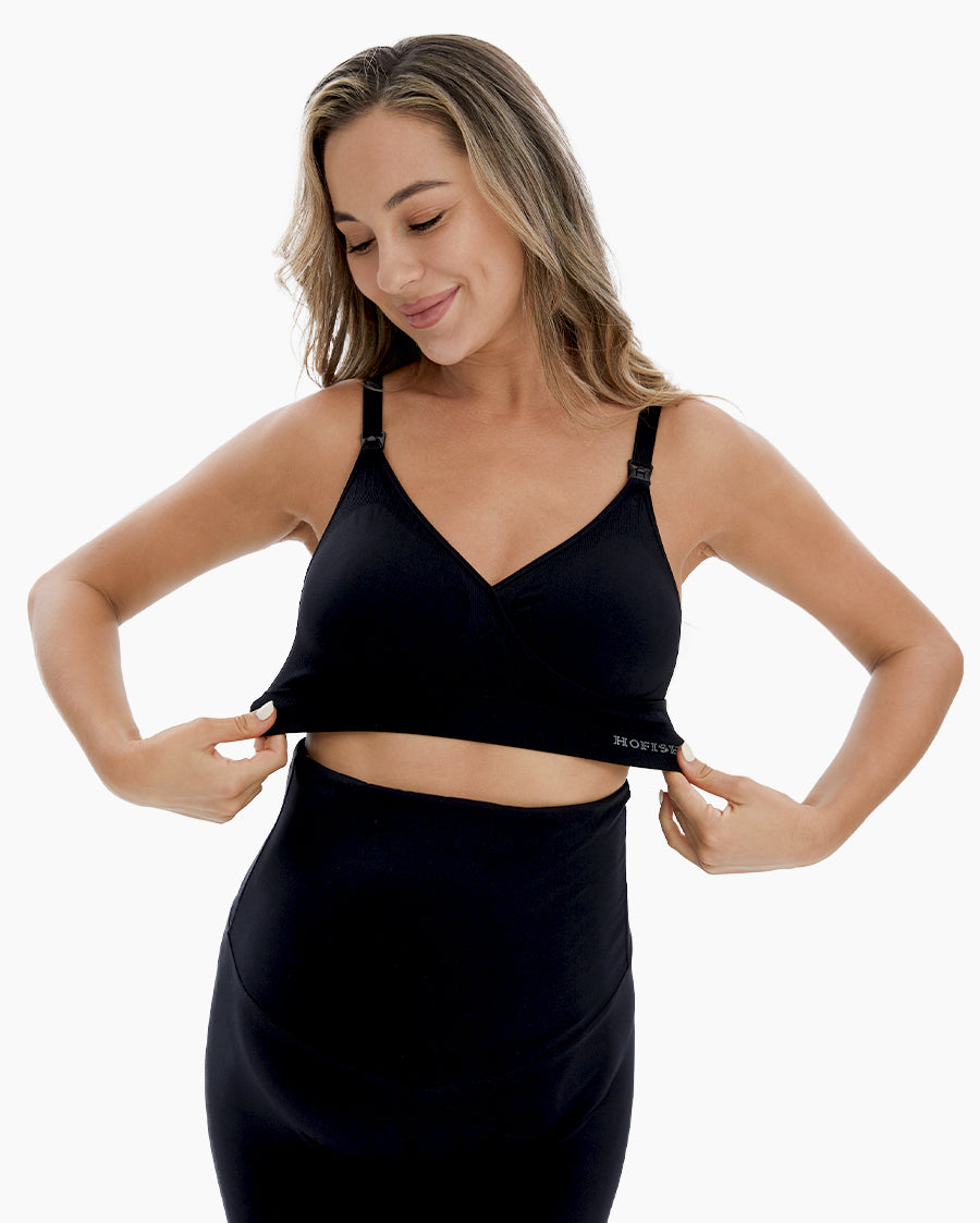 Buy Morph Maternity Pack Of 3 Nursing Bras - Black online