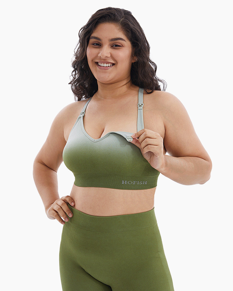 Sports Bra with Removable Pads Best Bras While Pregnant Plus Size