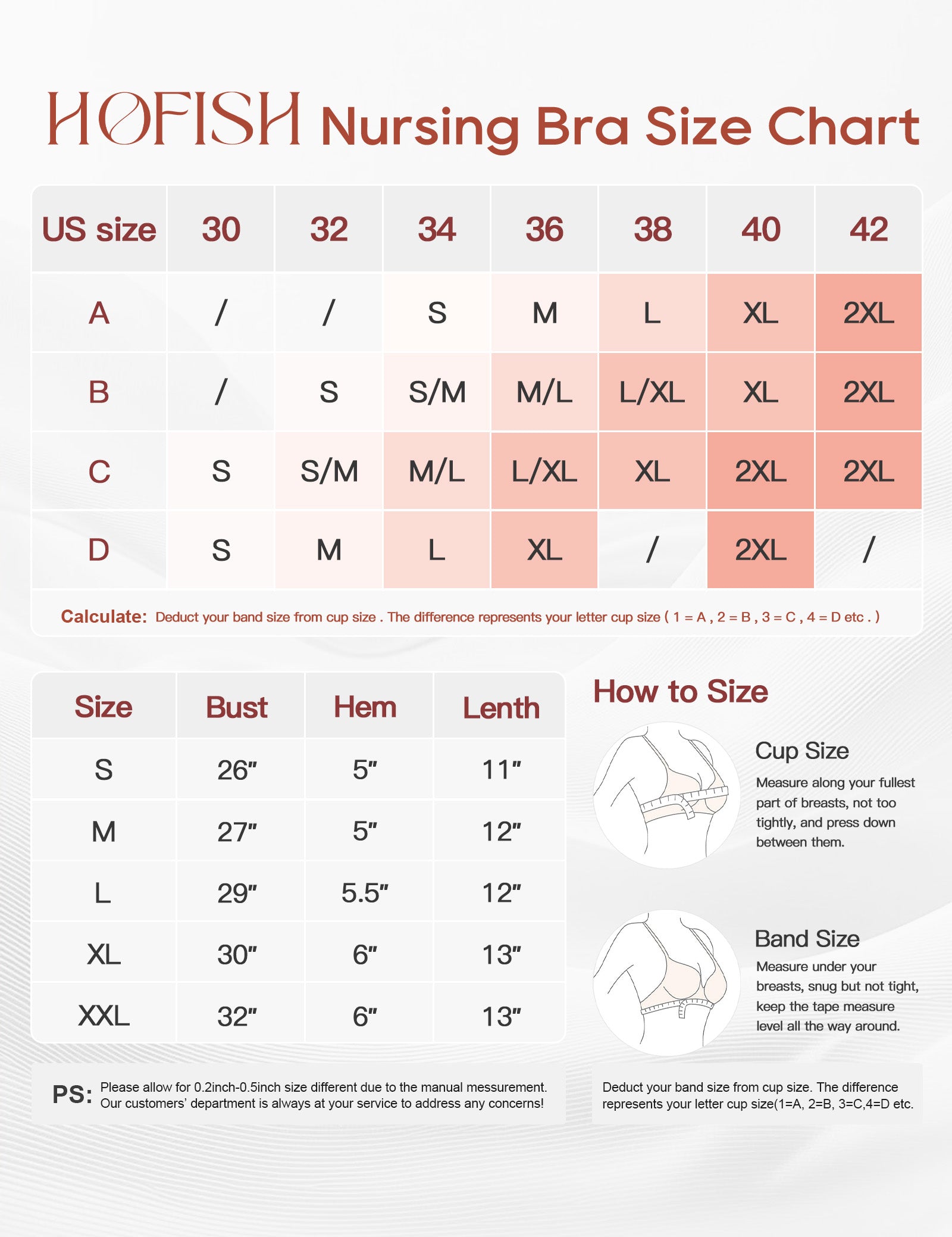 HOFISH 2 Pack Wire-Free Nursing Bra for Women - Triple Clips Space Lift Maternity Bra, Seamless Comfort for Breastfeeding