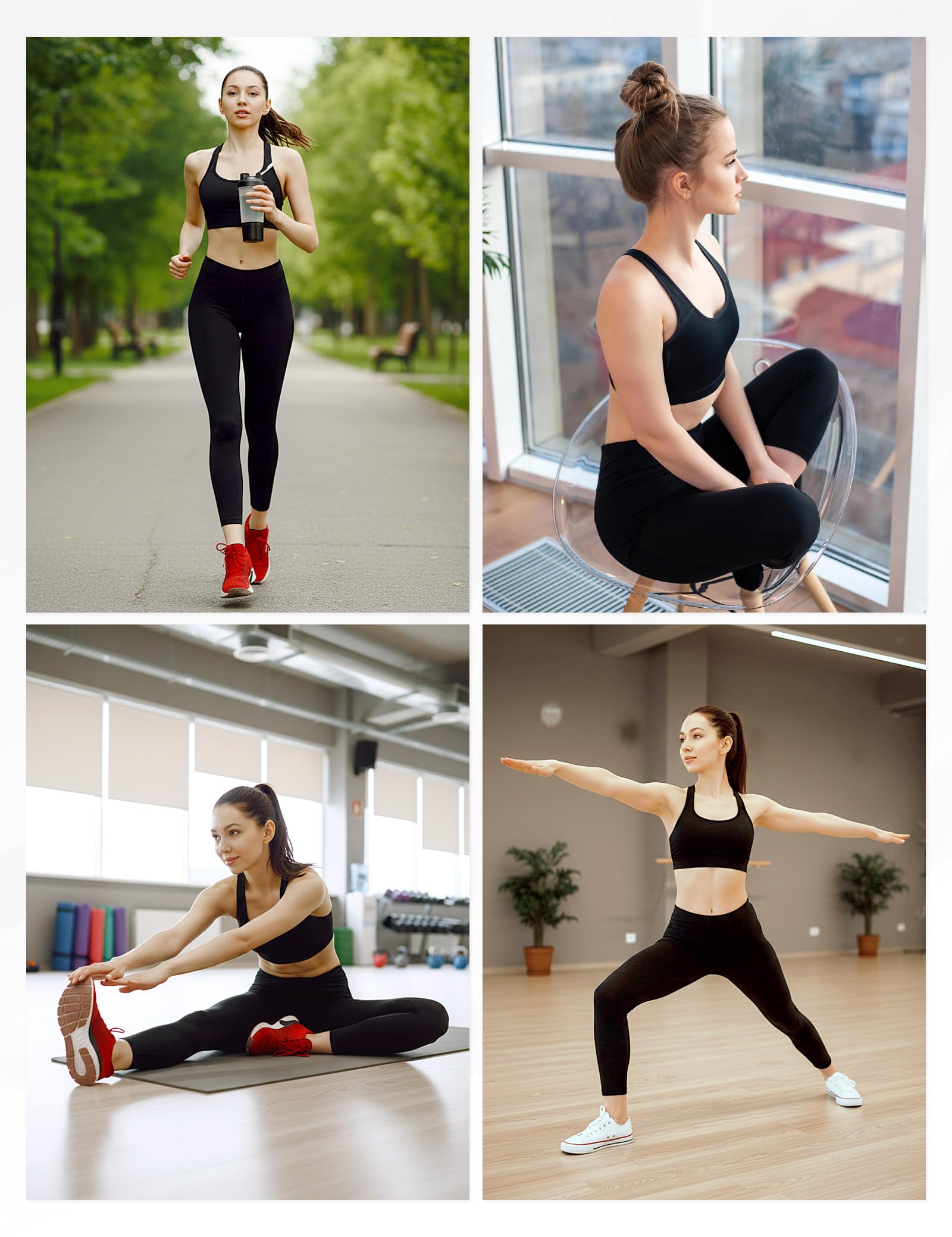 Legging Bersalin Kulit Tiruan HOFISH untuk Wanita Di Atas Perut Seluar Senaman Yoga Kehamilan Pinggang Tinggi