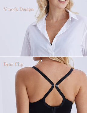 3 Pack Seamless Deep V Neck Push Up Nursing & Maternity Bras