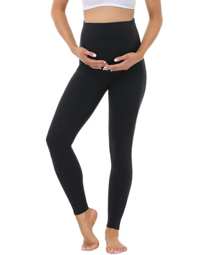 HOFISH Women's Ultra-Soft Thermal Bottom Underwear Stretchy Maternity Long Leggings Yoga Pants for Pregnancy